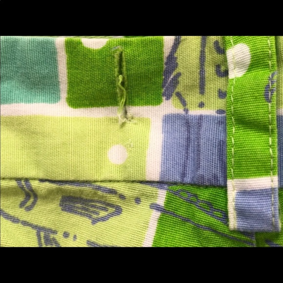 RARE Lilly Pulitzer Go Fish Long Pants - Picture 4 of 5